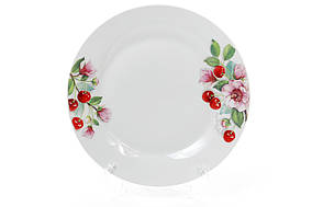 Обідня порцелянова тарілка 27см Вишня - 12 шт УПАКОВКА ТОВАР ВІД ВИРОБНИКА