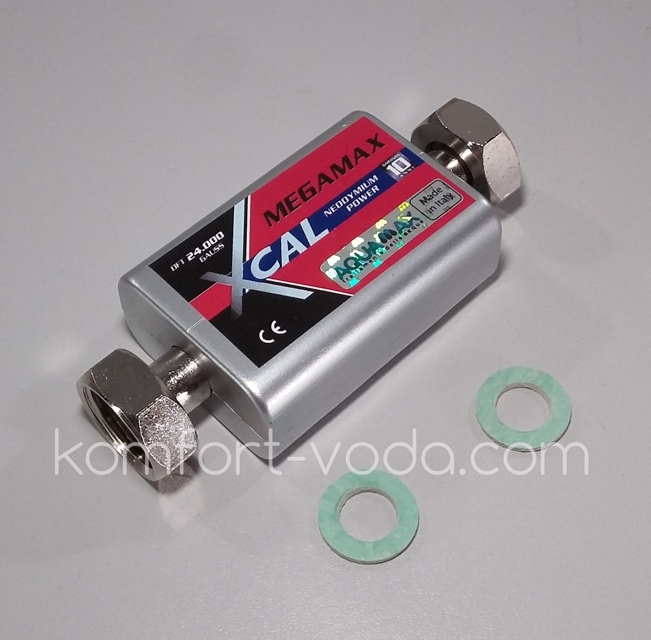 Магнітний пом'якшувач води XCAL MEGAMAX 3/4" 24.000 Gauss