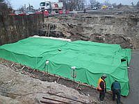 Тенты из ПВХ ткани для строительства, укрытия, обогрева бетона