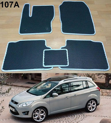 Килимки ЕВА в салон Ford C-Max 2 '10-19, фото 1