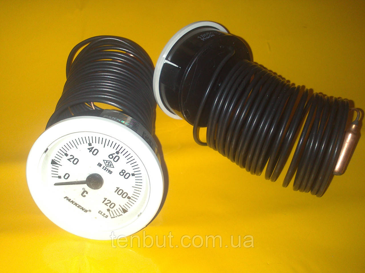 Термометр з капіляром 2 метри / Ø - 52 діаметр / 0-120 ° C град. PAKKENS Туреччина