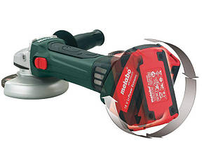 Акумуляторна болгарка Metabo W 18 LTX 125 4.0 А·год, фото 5