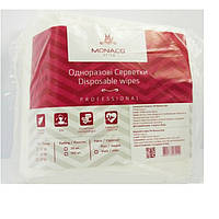Одноразові серветки Monaco Style, 25*30, нарізані, гладкі (100шт)