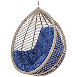 Крісло кокон із штучного ротанга Кіт Kompred uk010, фото 10