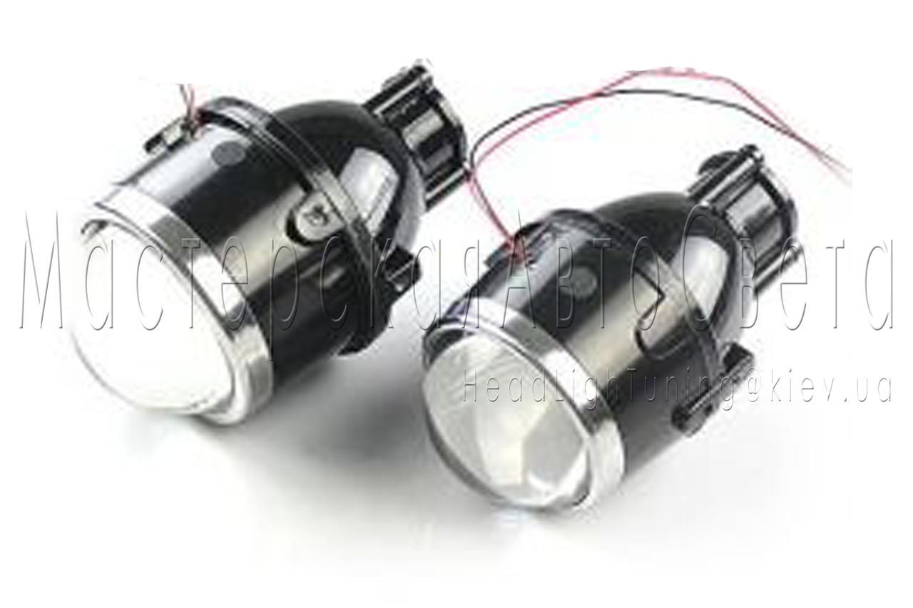 Біксенонові ПТФ лінзи 3,0" дюйма під лампу H11, фото 1