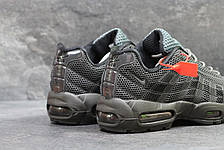 Кросівки чоловічі Nike air max 95,сірі з чорним, фото 3