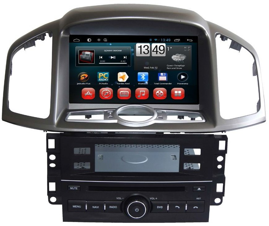 Chevrolet Captiva 2011+, Epica 2011+. Kaier KR-8030 Android 4-ядерний процесор