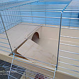 Клітка з будиночком для кроликів і морських свинок, фото 4