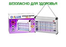 Електрична пастка від комарів, антимоскітний світильник AKL-17 2х8Вт G5, 70м2
