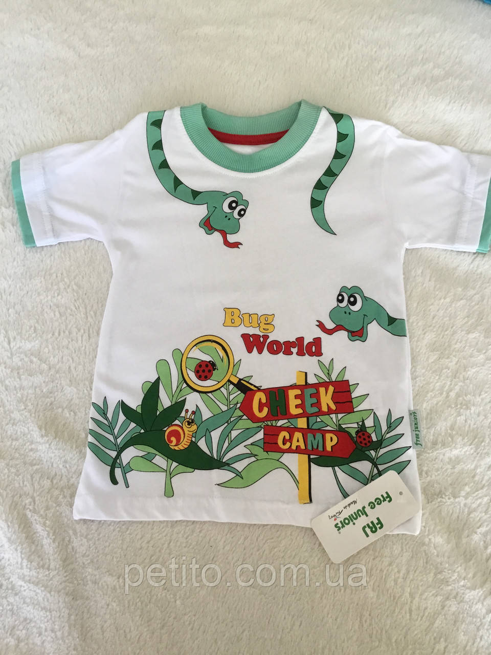 Літня дитяча футболка для хлопчика, фото 1