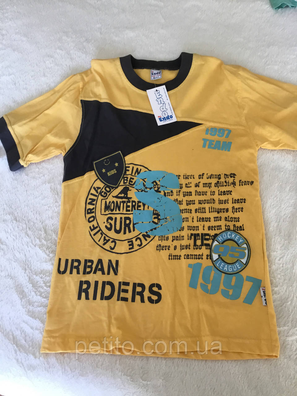 Яскрава дитяча футболка для хлопчика, фото 1