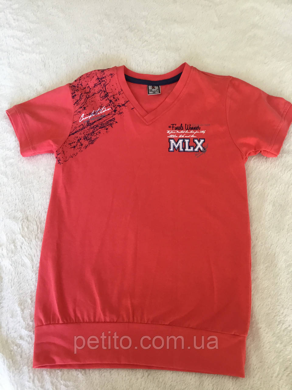 Червона дитяча футболка для хлопчика, фото 1