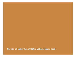 Натуральна глянсова фарба AURO № 250 охра жовта 0,375 л