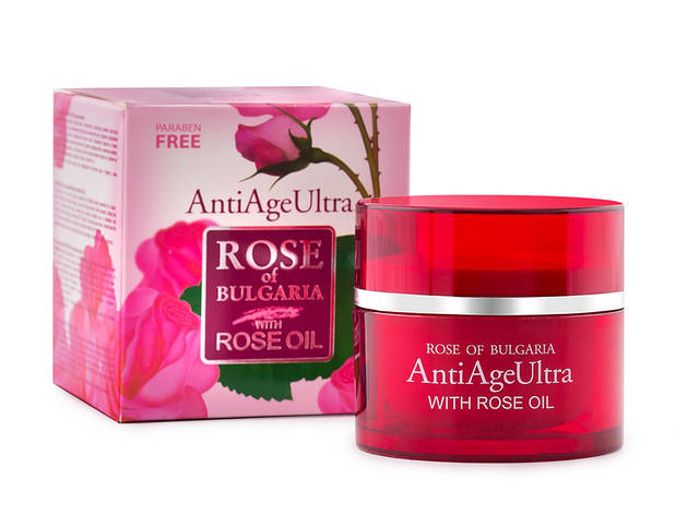 УльтраАнтивіковий крем для обличчя з трояндовою олією Anti Age Ultra Rose of Bulgaria від BioFresh 50 мл, фото 1