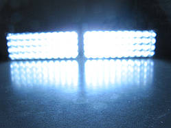 Стробоскопи LED 2-44 білі 12В. Проблисковий маячок