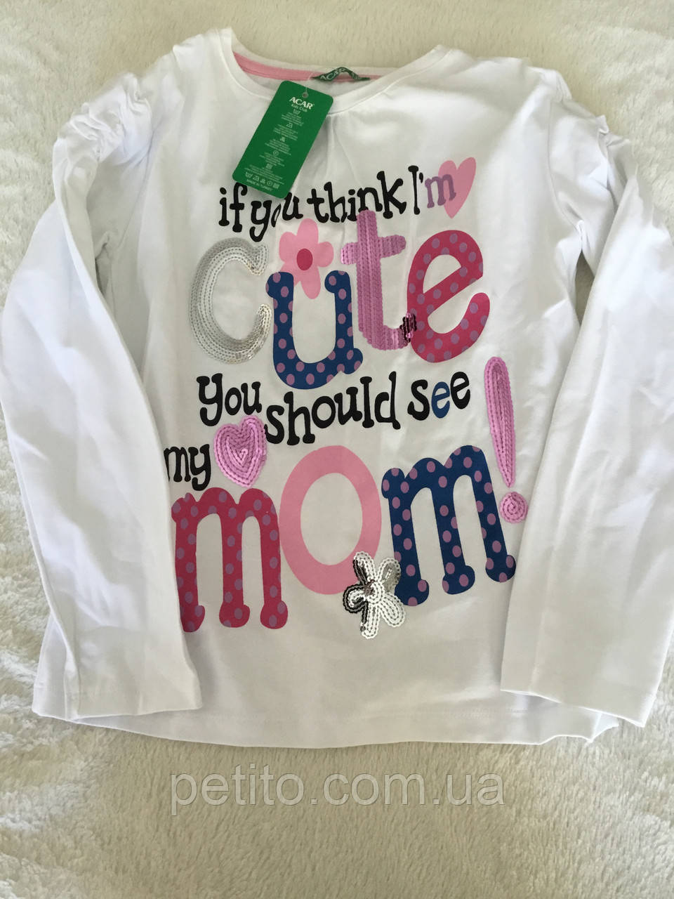 Дитяча кофта з яскравим принтом, фото 1