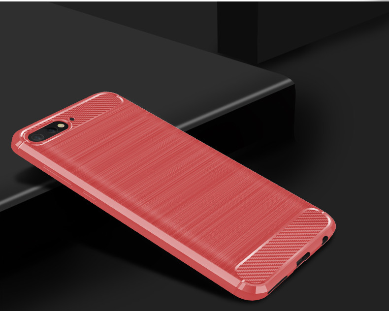 Чехол на huawei y6 2018  CARBON