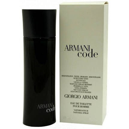 Giorgio Armani Code туалетна вода 125 ml. (Тестер Джорджо Армані Код), фото 2