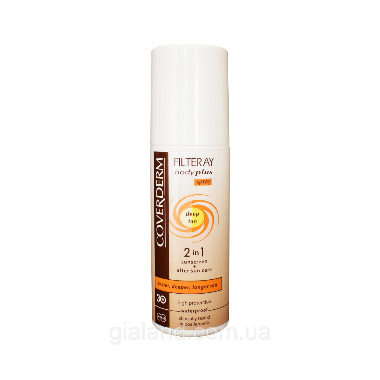 FILTERAY Body Plus deep tan SPRAY SPF30 Сонцезахисне молочко