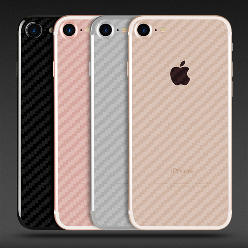 Карбонова захисна плівка для iPhone 7/8