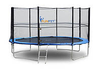 Дитячі та спортивні батути з захисною сіткою!