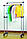 Вішалка стійка для одягу подвійна телескопічна подвійна Double-Pole TM-0032, фото 5