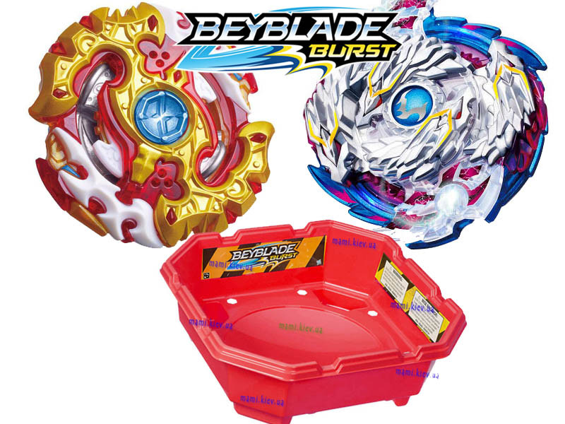 Набір Бейблейд Beyblade Spriggan requiem Спрайзен С4 S3 і Nightmare longinus S3 + ПОДАРУНОК арена 41см