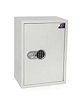 Сейф офісний Ferocon БЛ-65Е.Т1.П1. (з кодовим замком) 7035 650(в)х460(ш)х340(гл)