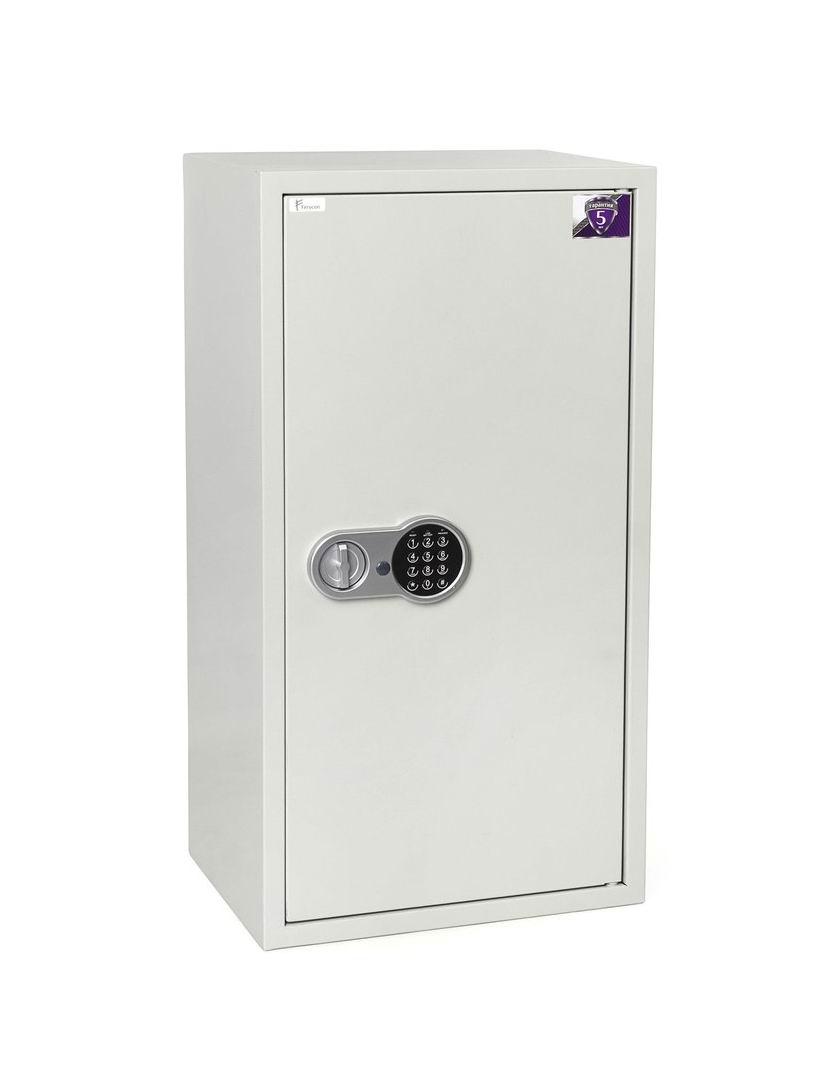 Сейф офісний Ferocon БЛ-87Е.Т1.П1. 7035 (з кодовим замком) 870(в)х460(ш)х340(гл)
