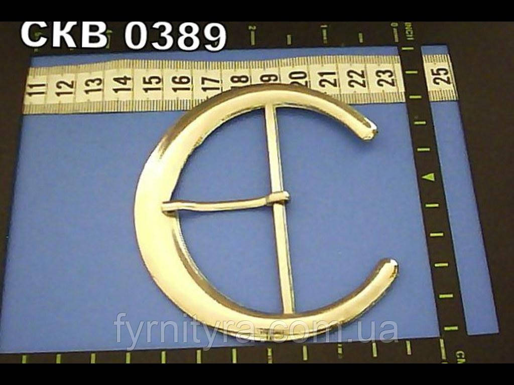 Пряжка металева 70 мм CKB 0389, нікель