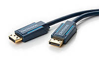Кабель монітора-сигнальний DisplayPort M/M 10.0m ClickTronic (75.07.0715) Casual 4K@60Hz D=6.0mm 112xWires