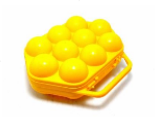 Контейнер - лоток на 10 курячих яєць