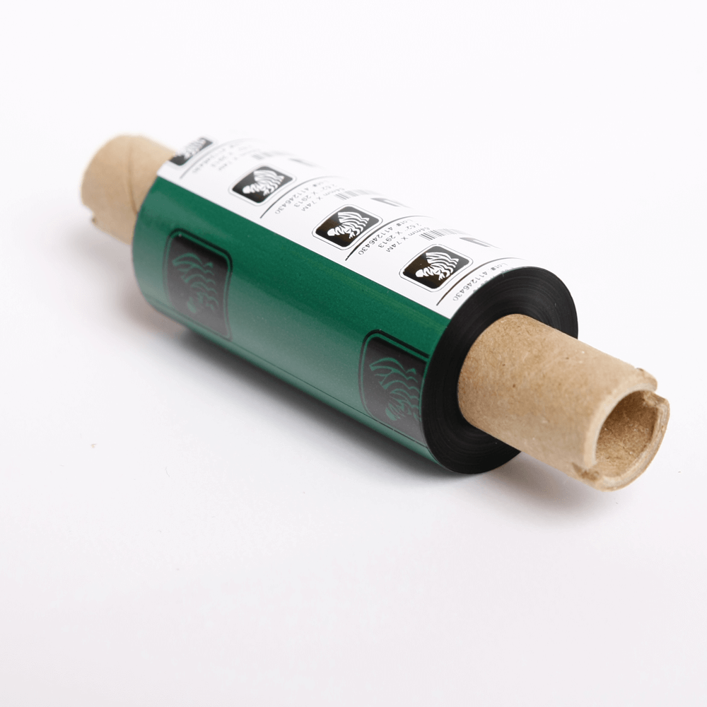 Ріббон Wax (віск) 64 мм х74м zebra втулка 110 мм, фото 1