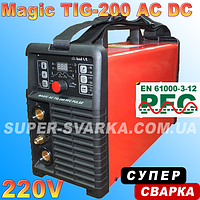 Аргонове зварювання Magic TIG-200 AC DC PFC PULSE