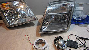 Ford - установка светодиодных линз 2