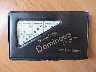 Доміно B00495 у чорному футлярі 10х1,5х18см