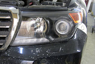 Toyota LC 200 — заміна ксенонових лінз на світлодіодні Bi-LED KOITO