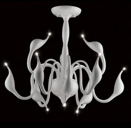 Люстра ILLUMINATI Cigno MX8098-12A white