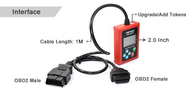 Програматор ключів + калькулятор incode FMPC001 v1.5-1.7 Mazda Ford Lincoln LandRover (він же Obdstar F100)