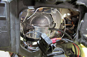 Ford Mondeo 4 - установка светодиодных Bi-LED линз Optima Premium Professional Series 3,0" дюйма  4