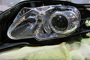 Ford Mondeo 4 - установка светодиодных Bi-LED линз Optima Premium Professional Series 3,0" дюйма  3