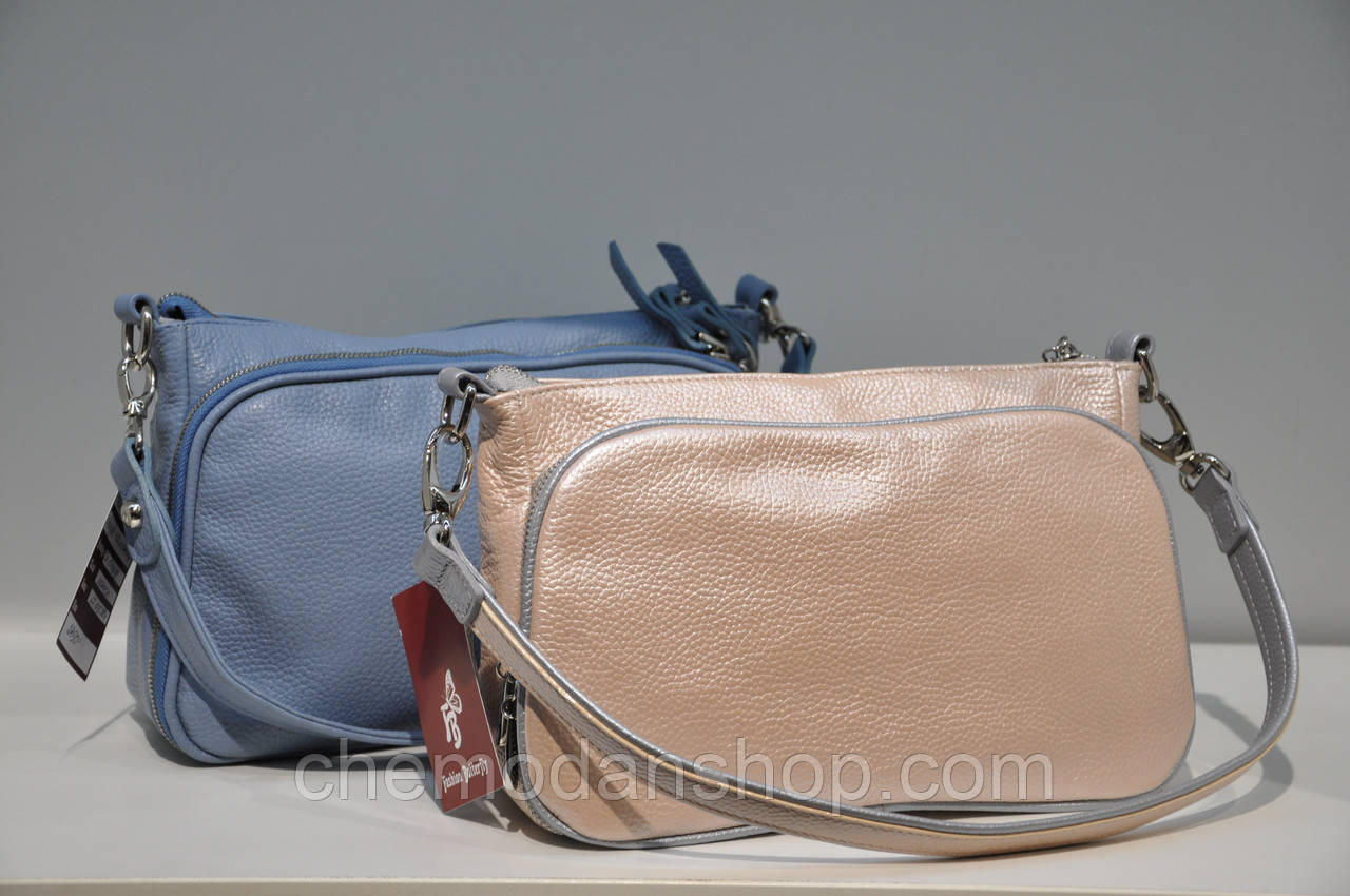 Шкіряна сумка клатч 1050