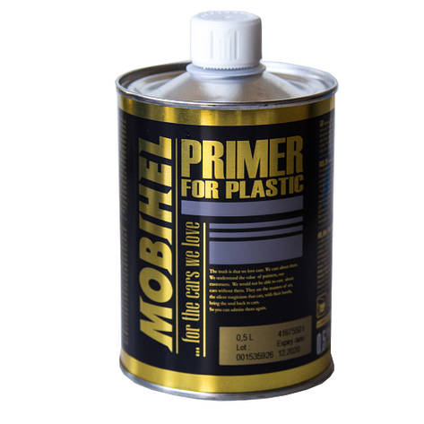 Грунт для пластика Mobihel Primer For Plastic 0,5 л, фото 1