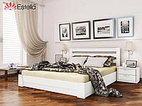 Кровать СЕЛЕНА с подъемным механизмом, деревянная, буковая, производитель Эстелла, магазин МК