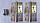Петля знімна Fuaro 413-5 125x75x2,5 СР хром, ліва (Китай), фото 3