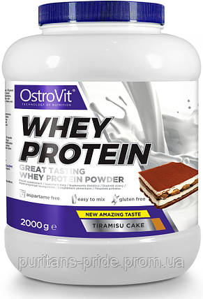 Сироватковий протеїн OstroVit Whey Protein 2000g, фото 2