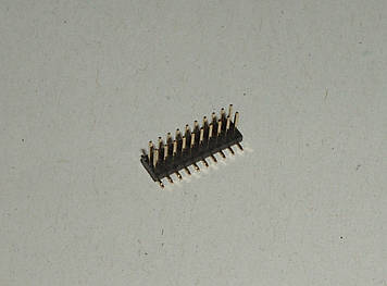 Роз'єм конектор 1.27 mm 2 x 10 pin (вугловий) тато male