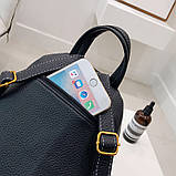 Рюкзак міський жіночий з екошкіри (білий), фото 8