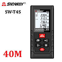 Лазерная рулетка дальномер 40м SNDWAY SW-T4S