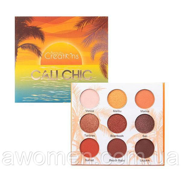 Тіні для очей Beauty Creations CALI CHIC